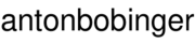 antonbobinger